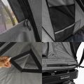 2-person roof tent OFFLANDER Triangle Slim Wolf black 8