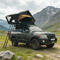 3-person rooftent OFFLANDER Fold E 150 brown/black 9
