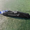 Yakimasport UNI Skrzat football goal 300 X 100 cm blue 100310 3