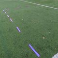 Yakimasport flat field markers blue 100636 2