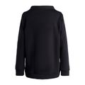 Women's Carpatree Funnel Neck Sweatshirt Black CPW-FUS-1043-BL 2