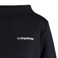 Women's Carpatree Funnel Neck Sweatshirt Black CPW-FUS-1043-BL 3