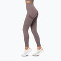 Women's training leggings Carpatree Allure Seamless brown melange (pepper corn) 4