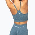 Carpatree Allure Seamless mallard blue fitness bra 3