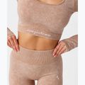 Women's training longsleeve Carpatree Yasmine Seamless beige stone wash 4
