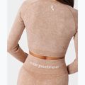Women's training longsleeve Carpatree Yasmine Seamless beige stone wash 5