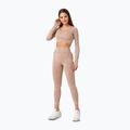Women's training leggings Carpatree Yasmine Seamless beige stone wash 2