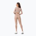 Women's training leggings Carpatree Yasmine Seamless beige stone wash 4