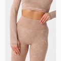 Women's training leggings Carpatree Yasmine Seamless beige stone wash 6