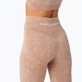 Women's training leggings Carpatree Yasmine Seamless beige stone wash 7