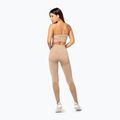 Women's training leggings Carpatree Vibe Seamless beige melange 2