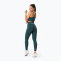 Women's training leggings Carpatree Allure Seamless forest green 3