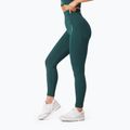 Women's training leggings Carpatree Allure Seamless forest green 4