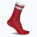 Luxa Asymmetric cycling socks red LUHE19SAMRS