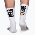 Luxa Beer Ride cycling socks white LAM21SBRWS1 2