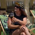 Luxa Beer Ride under-helmet cycling cap black LULOCKBRB 2