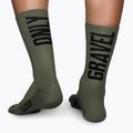 Luxa Only Gravel green cycling socks LAM21SOGK1S 2
