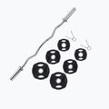 Gipara Fitness Iron Pump Exercise Set 27.5kg black 8884 4
