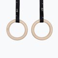 Set of wooden gymnastic wheels with straps Gipara Fitness 3610