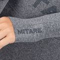 Women's training longsleeve top MITARE Push Up Max Crop Top dark grey K084 6