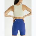 Women's yoga shorts JOYINME Ribbed ultramarine 3