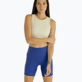 Women's yoga shorts JOYINME Ribbed ultramarine 4