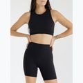 Women's yoga shorts JOYINME Ribbed black 5