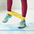 Yoga/fitness mat FORCEBAND Gold 4 mm blue/gold 5