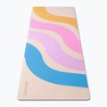 Yoga/fitness mat FORCEBAND Wave 4 mm multicolour 2