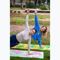 Yoga/fitness mat FORCEBAND Energy Yellow 4 mm green/yellow 5