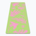 Yoga/fitness mat FORCEBAND Energy Pistachio 4 mm pistachio/pink 2