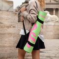 Yoga/fitness mat FORCEBAND Energy Pistachio 4 mm pistachio/pink 6