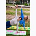 Yoga/fitness mat FORCEBAND Energy Pistachio 4 mm pistachio/pink 8