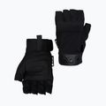 Climbing gloves Volven Ferrata Half Finger black 2