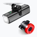 TOWILD bike light set CL600 + TL02 set black