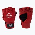 Octagon Kevlar MMA grappling gloves red