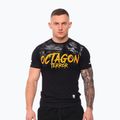 Men's T-shirt Octagon Second Face black/multicolor