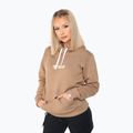 Women's hooded sweatshirt Octagon Little brown