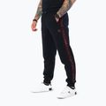 Men's trousers Octagon Stripe black/red 3