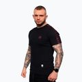 Men's T-shirt Octagon Stripe black/red