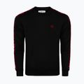 Men's sweatshirt Octagon Stripe black/red