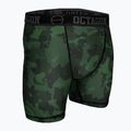 Men's Octagon Camo Forest khaki compression shorts 3