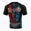Octagon Premium Kickboxing Family men's rashguard black/multicolour 2
