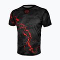 Men's training t-shirt Octagon Marble camo red