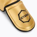 Octagon shin guards Golden gold 3