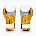 Octagon Prince white/gold boxing gloves 2