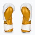 Octagon Prince white/gold boxing gloves 3