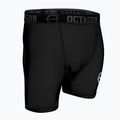 Men's compression shorts Octagon Logo black/white 3