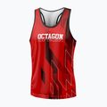 Men's tank top Octagon Diamond red