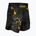 Men's Octagon Marble Camo MMA training shorts camo yellow 4